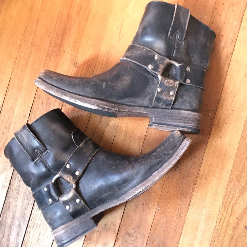 Frye Smith Harness Boot
